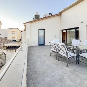 3 Modern W Terrace Y Great Views Ac Apartamento Besalú